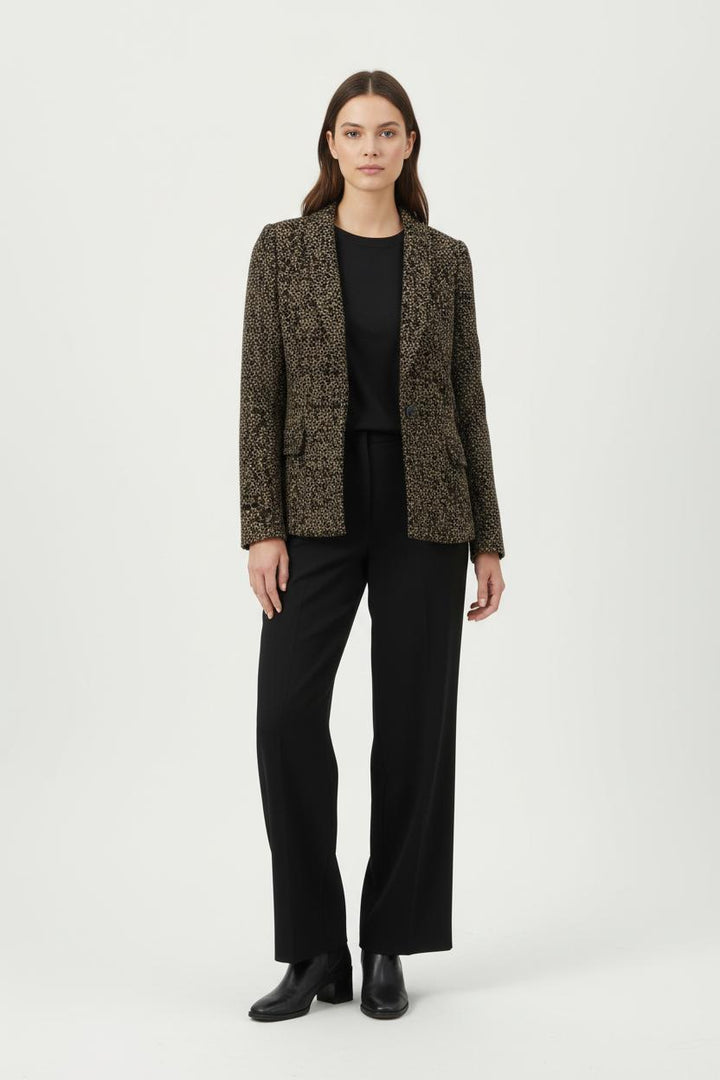 Veste Noir et Beige - Taille XS/34 de la marque ba&sh | PARAD92100 - Vendu par Paradigme - Image 1