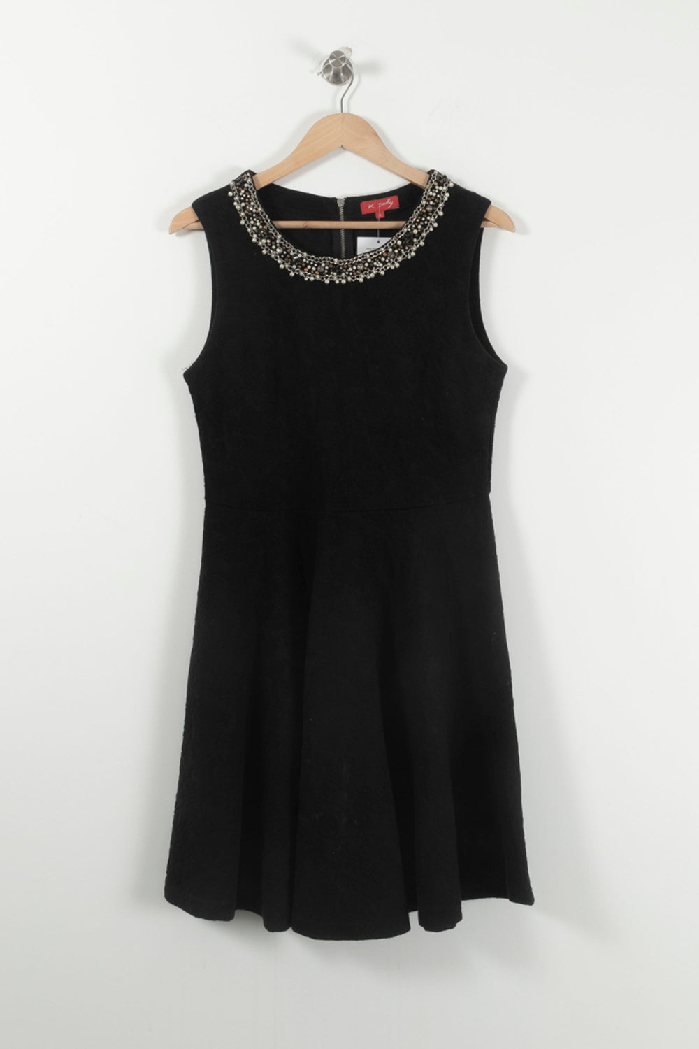 Robe Noire - Taille S/36 de la marque Derhy | PARAD92103 - Vendu par Paradigme - Image 2