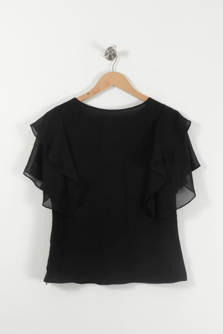 Blouse Noire - Taille L/40 de la marque Weill | PARAD92104 - Vendu par Paradigme - Image 4