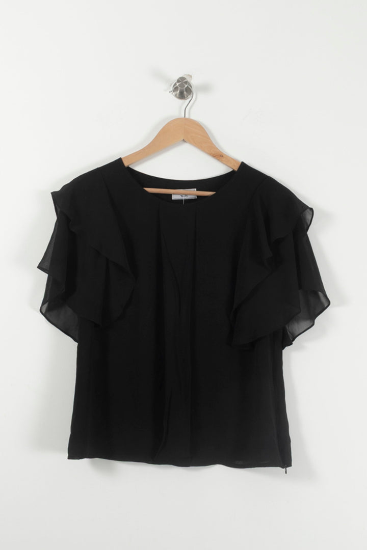Blouse Noire - Taille L/40 de la marque Weill | PARAD92104 - Vendu par Paradigme - Image 2
