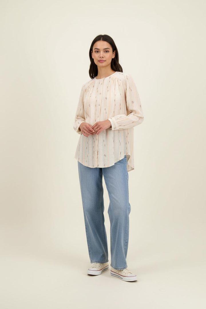 Blouse Écrue - Taille L/40 de la marque Imprevu | PARAD92119 - Vendu par Paradigme - Image 1