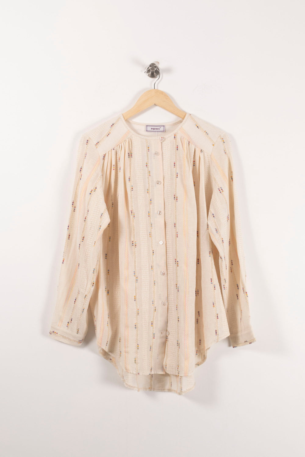 Blouse Écrue - Taille L/40 de la marque Imprevu | PARAD92119 - Vendu par Paradigme - Image 2