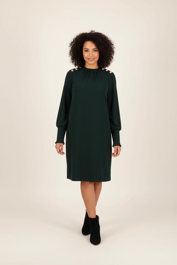 Robe Droite Verte - Taille M/38 de la marque Imprevu | PARAD92121 - Vendu par Paradigme - Image 1