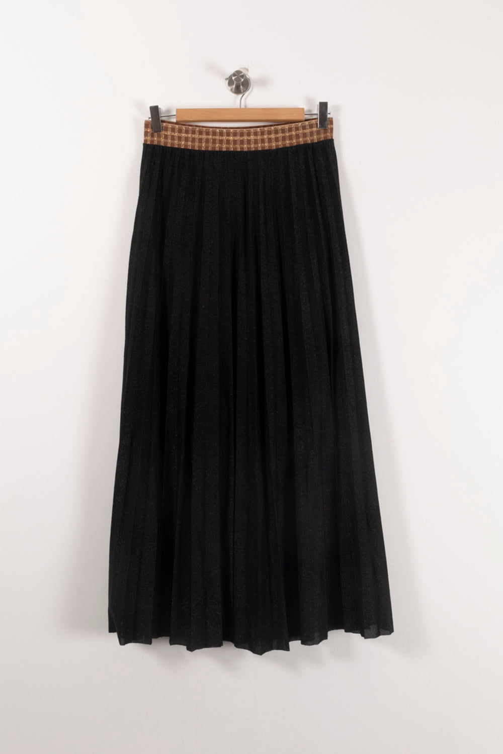 Jupe Plissée Noire - Taille M/38 de la marque Imprevu | PARAD92126 - Vendu par Paradigme - Image 2