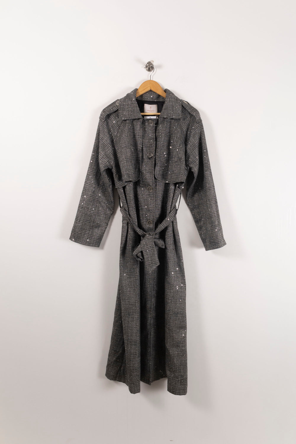Trench Gris - Taille S/36 de la marque Imprevu | PARAD92127 - Vendu par Paradigme - Image 2