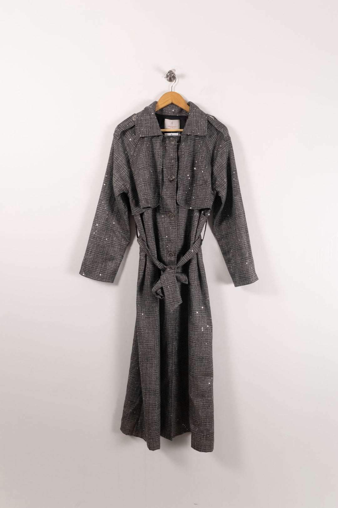 Trench Gris - Taille S/36 de la marque Imprevu | PARAD92127 - Vendu par Paradigme - Image 2