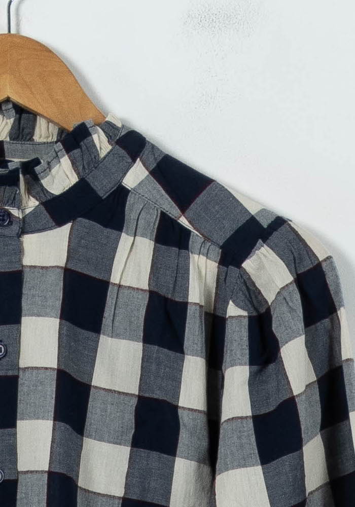 Chemise Bleu et Blanche - Taille L/40 de la marque Petite Mendigote | PARAD92152 - Vendu par Paradigme - Image 3