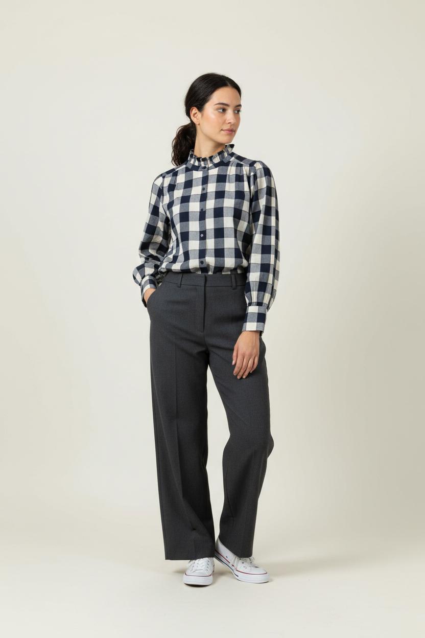Chemise Bleu et Blanche - Taille L/40 de la marque Petite Mendigote | PARAD92152 - Vendu par Paradigme - Image 1