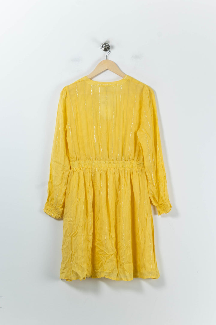 Robe Courte Jaune - Taille L/40 de la marque Karl Marc John | PARAD92154 - Vendu par Paradigme - Image 4