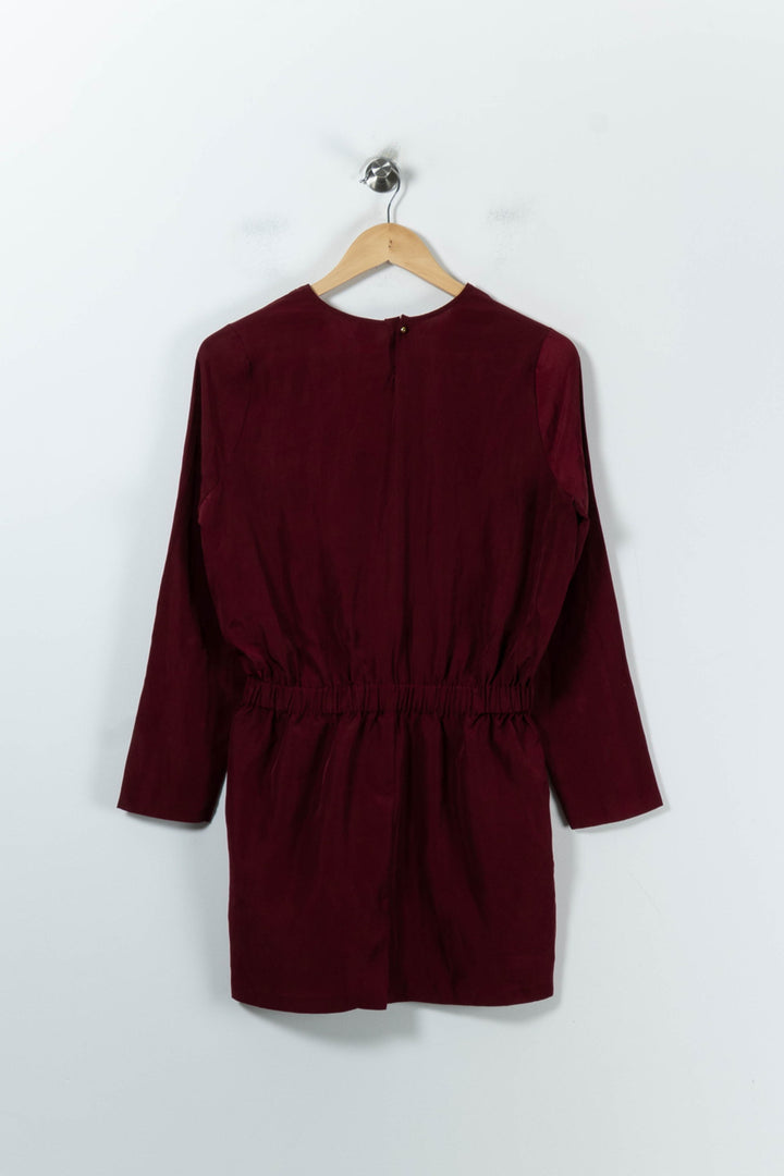 Robe Courte Bordeaux - Taille M/38 de la marque Karl Marc John | PARAD92160 - Vendu par Paradigme - Image 4