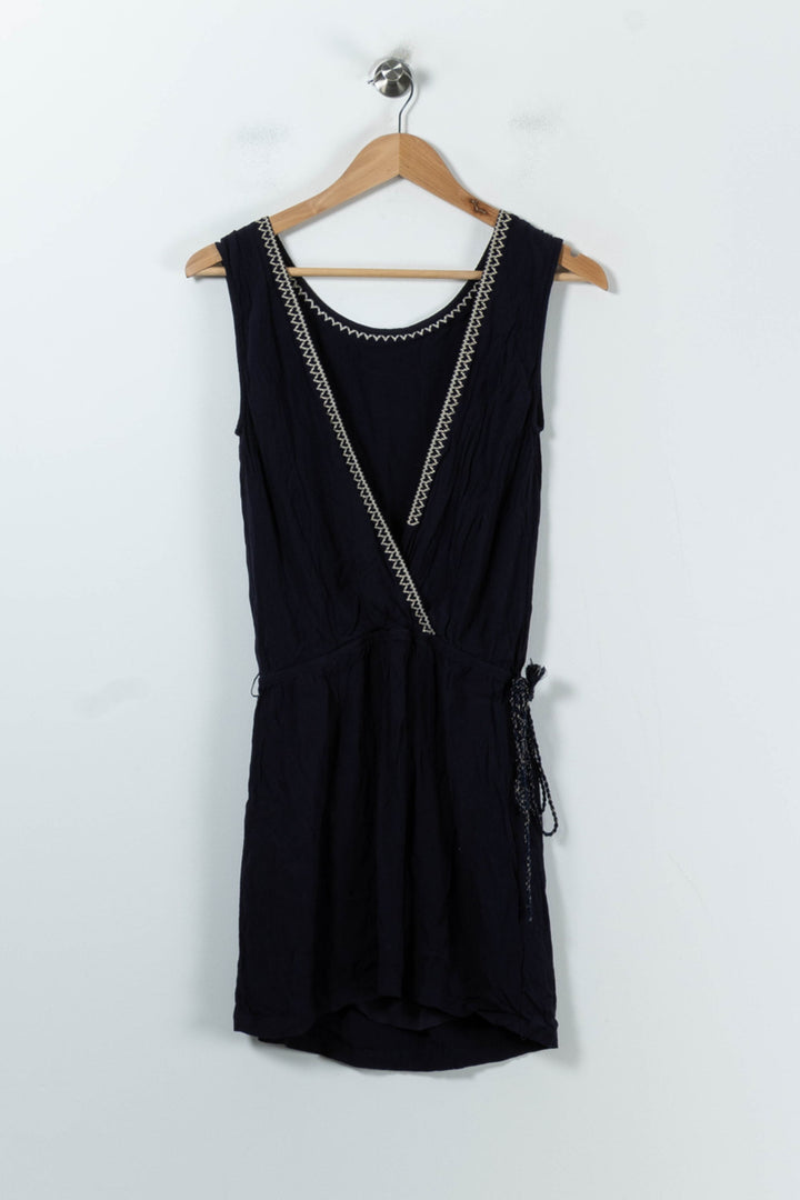 Robe Courte Bleue - Taille M/38 de la marque Garance Paris | PARAD92163 - Vendu par Paradigme - Image 4