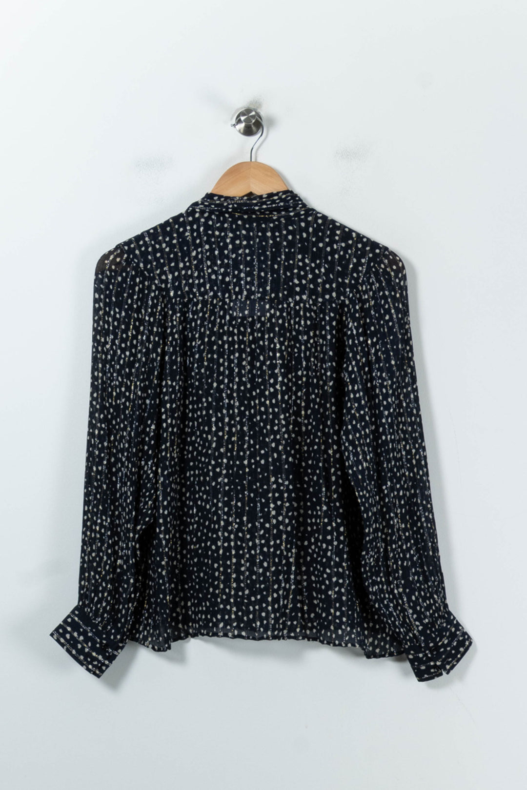 Blouse Bleue et Blanche - Taille S/36 de la marque Tara Jarmon | PARAD92166 - Vendu par Paradigme - Image 4