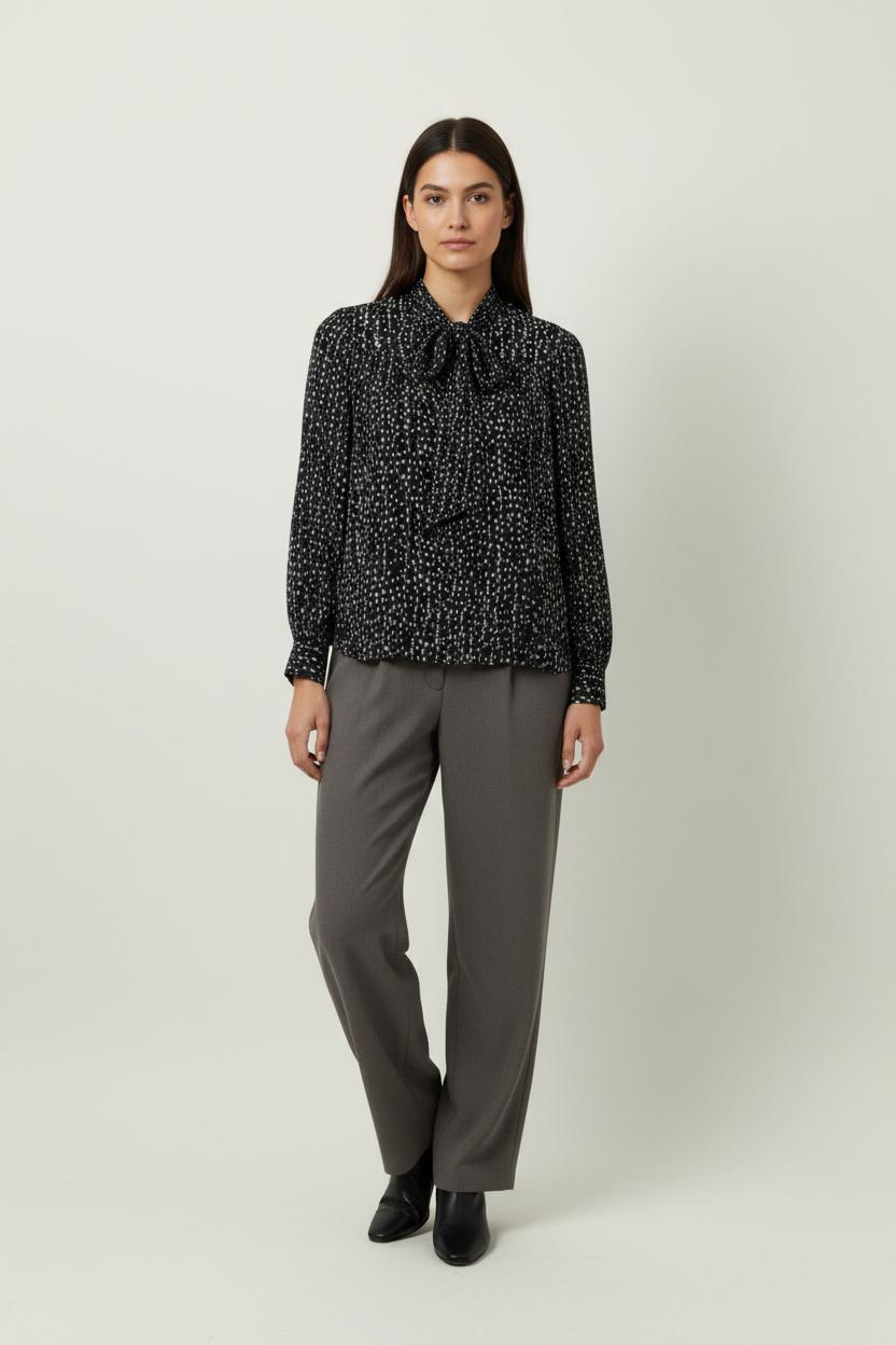 Blouse Bleue et Blanche - Taille S/36 de la marque Tara Jarmon | PARAD92166 - Vendu par Paradigme - Image 1