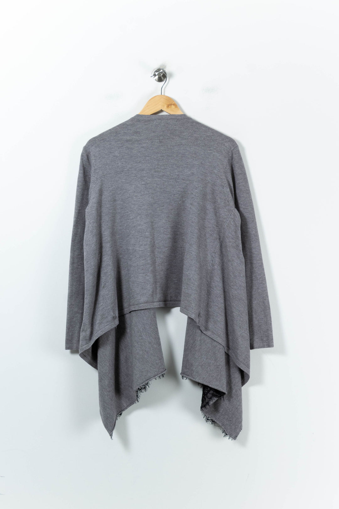 Cardigan Gris - Taille L/40 de la marque La Fée Maraboutée | PARAD92175 - Vendu par Paradigme - Image 4