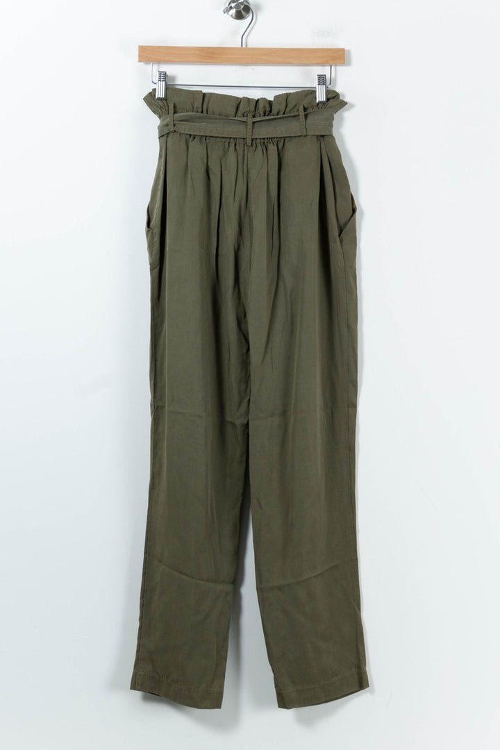 Pantalon Taille Haute Vert - Taille XL/42 de la marque La Fée Maraboutée | PARAD92176 - Vendu par Paradigme - Image 4