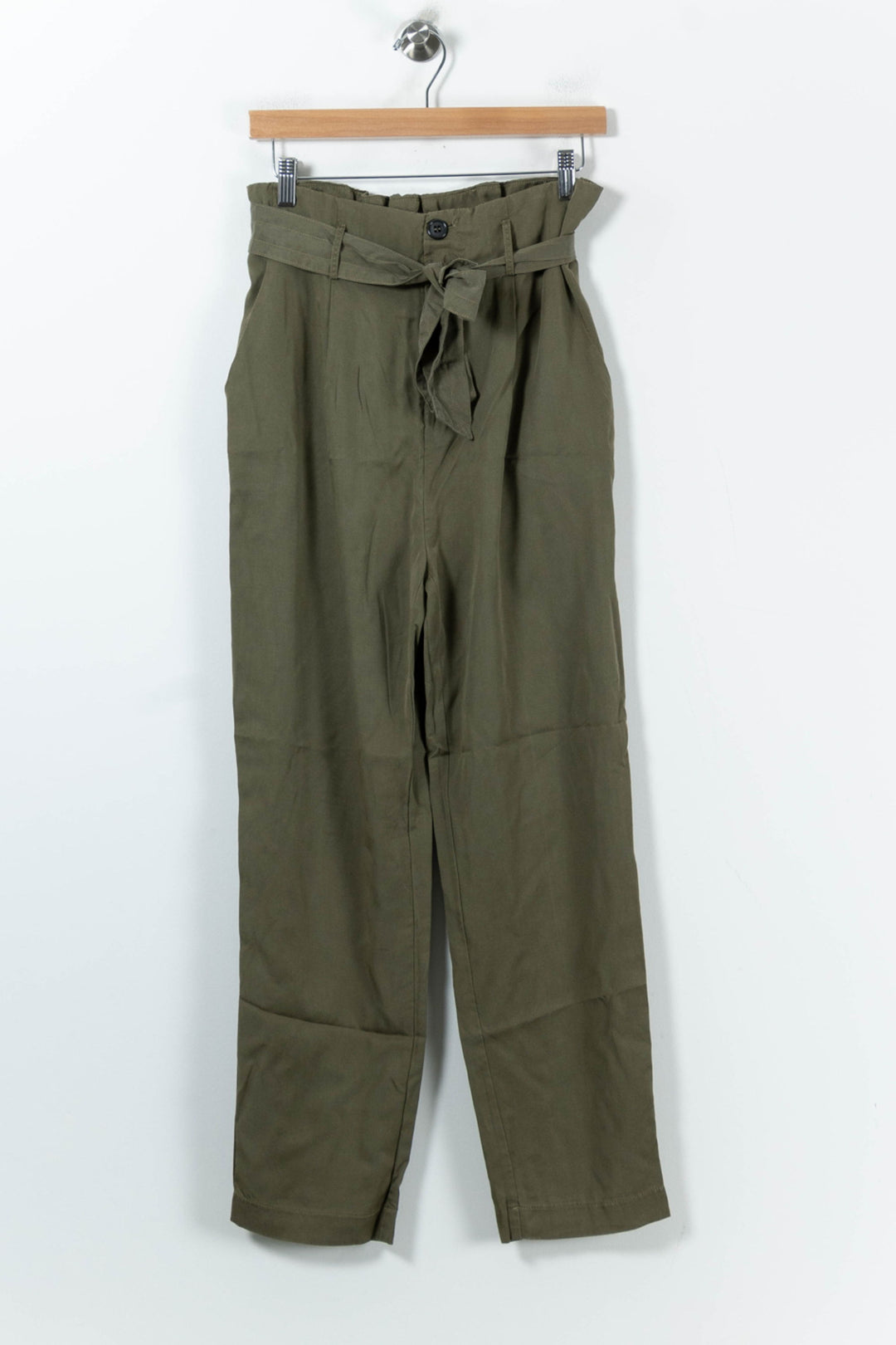 Pantalon Taille Haute Vert - Taille XL/42 de la marque La Fée Maraboutée | PARAD92176 - Vendu par Paradigme - Image 2