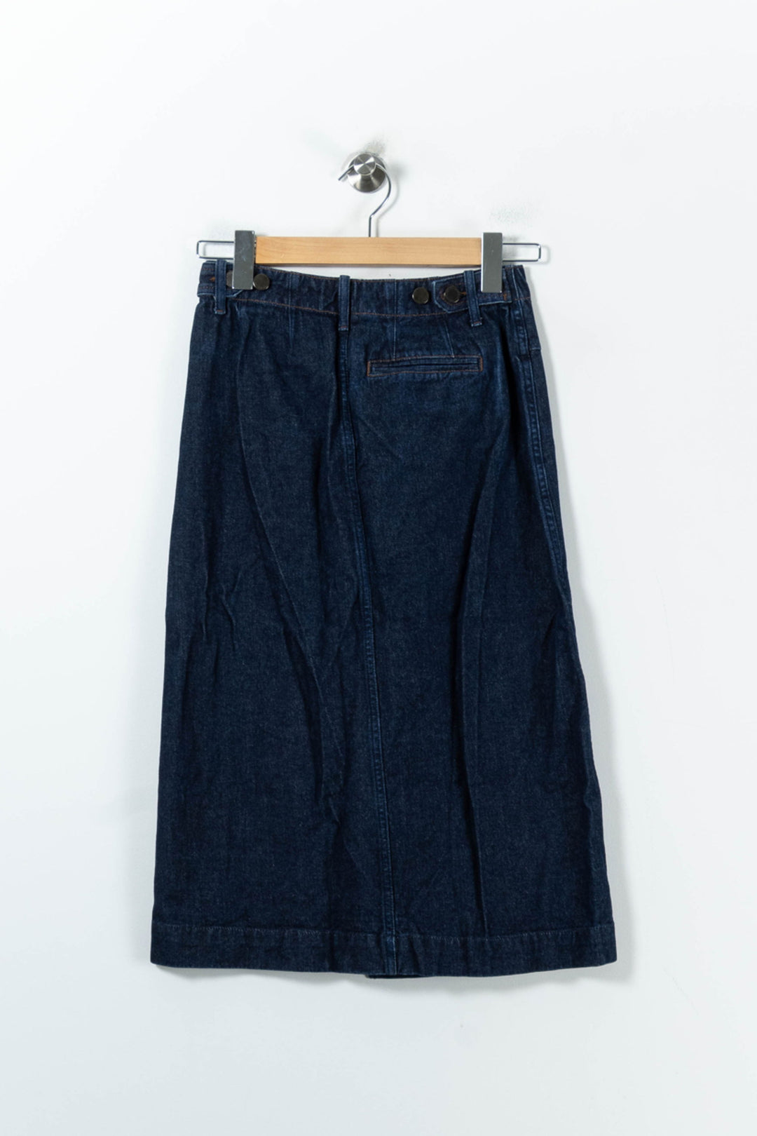 Jupe Longue Bleue - Taille S/36 de la marque Comptoir des Cotonniers | PARAD92180 - Vendu par Paradigme - Image 4