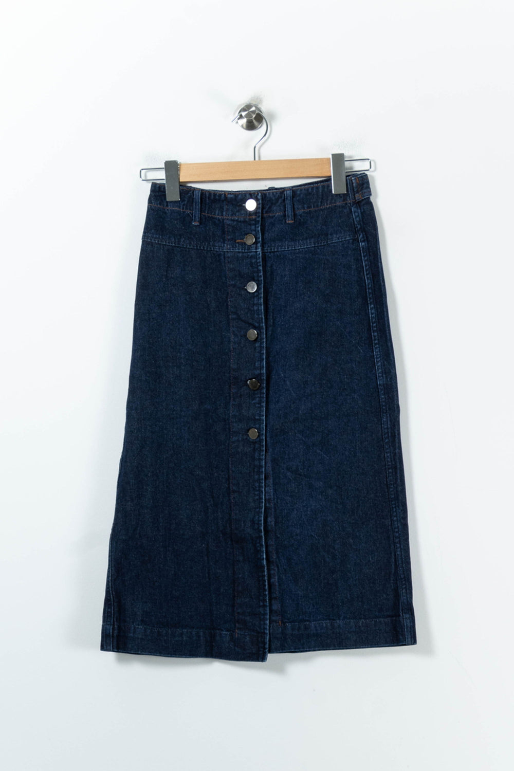 Jupe Longue Bleue - Taille S/36 de la marque Comptoir des Cotonniers | PARAD92180 - Vendu par Paradigme - Image 2