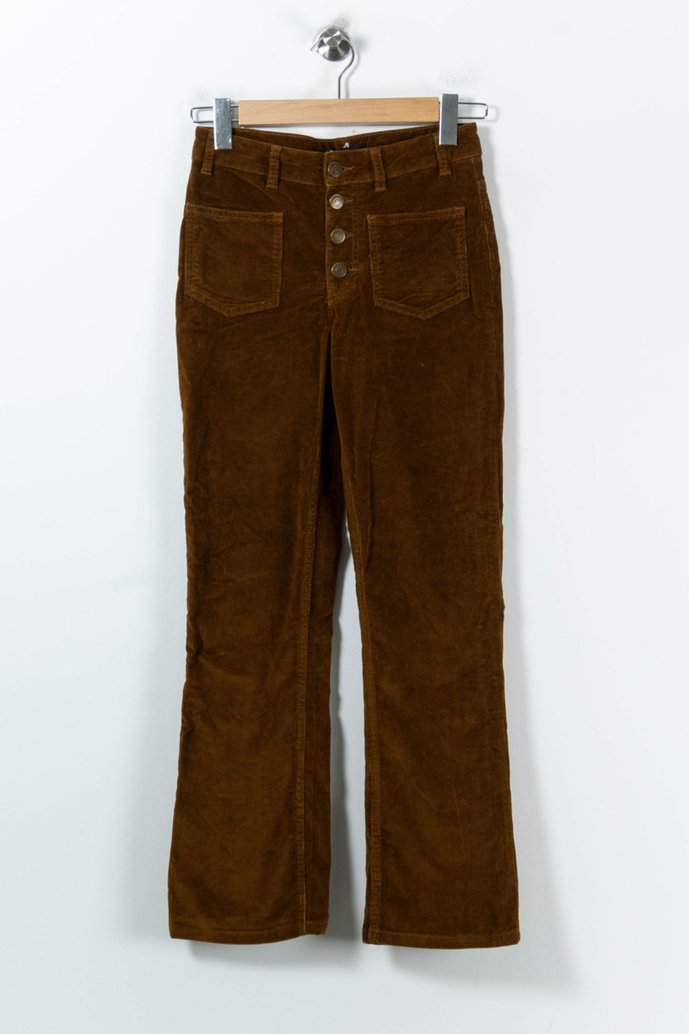 Pantalon en Velours Marron - Taille S/36 de la marque Maje | PARAD92181 - Vendu par Paradigme - Image 2