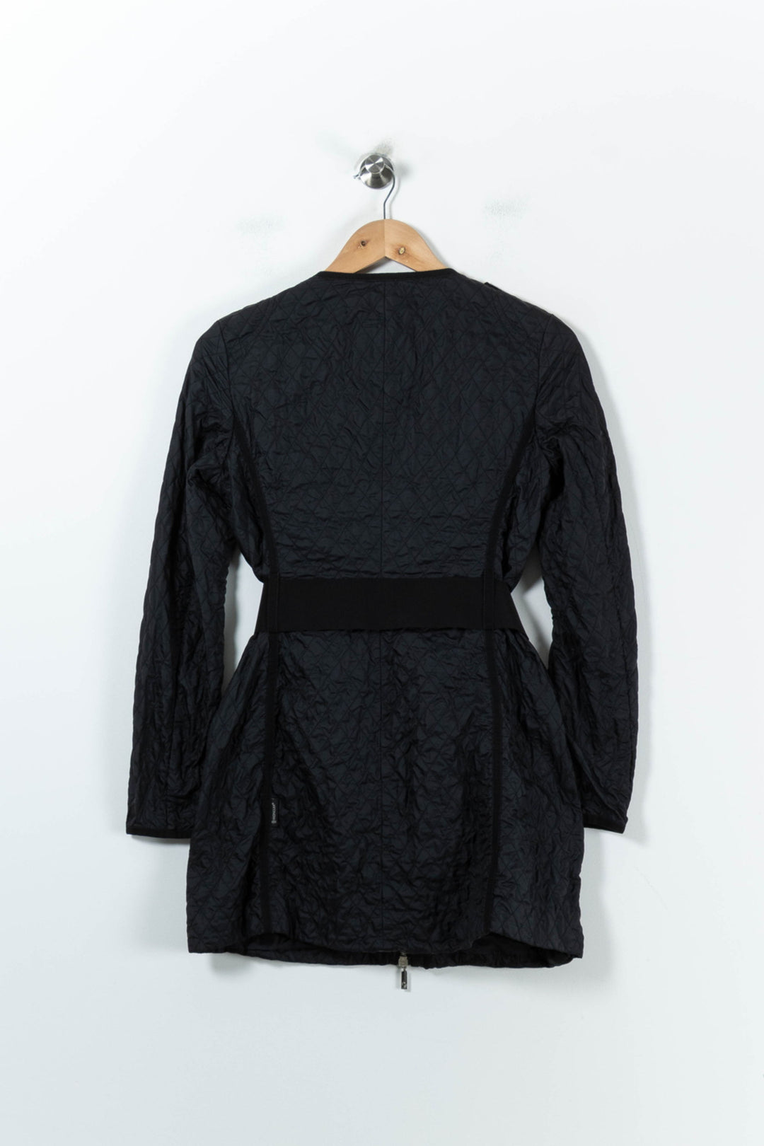 Manteau Matelassé Noir - Taille S/36 de la marque Moncler | PARAD92184 - Vendu par Paradigme - Image 4