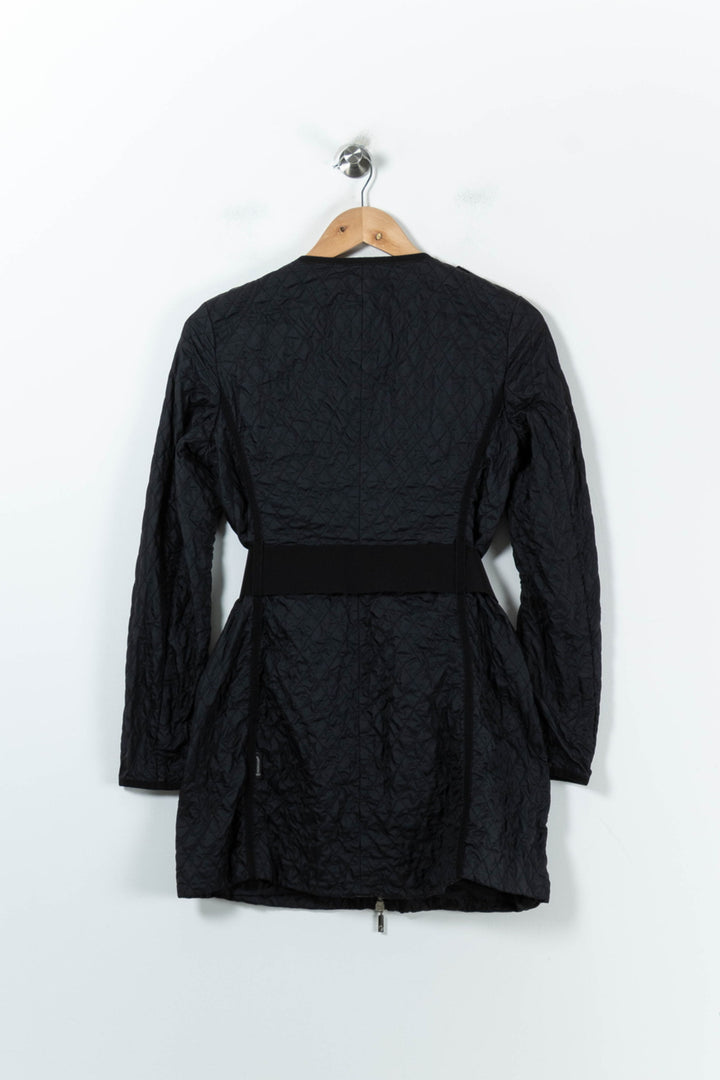 Manteau Matelassé Noir - Taille S/36 de la marque Moncler | PARAD92184 - Vendu par Paradigme - Image 4