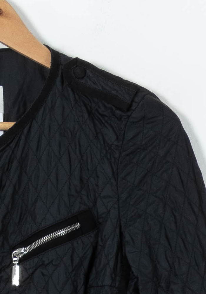Manteau Matelassé Noir - Taille S/36 de la marque Moncler | PARAD92184 - Vendu par Paradigme - Image 3