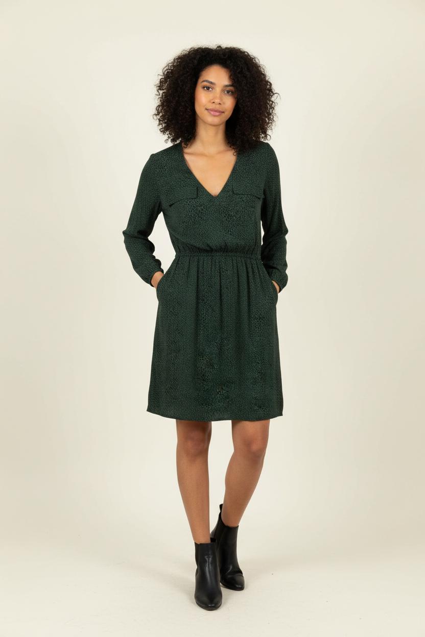Robe Verte - Taille M/38 de la marque Petite Mendigote | PARAD92188 - Vendu par Paradigme - Image 1