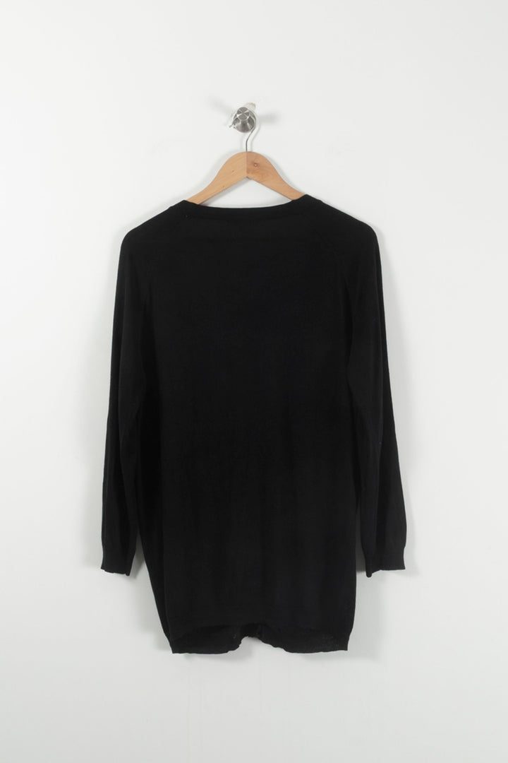 Cardigan Noir - Taille L/40 de la marque ba&sh | PARAD92192 - Vendu par Paradigme - Image 4