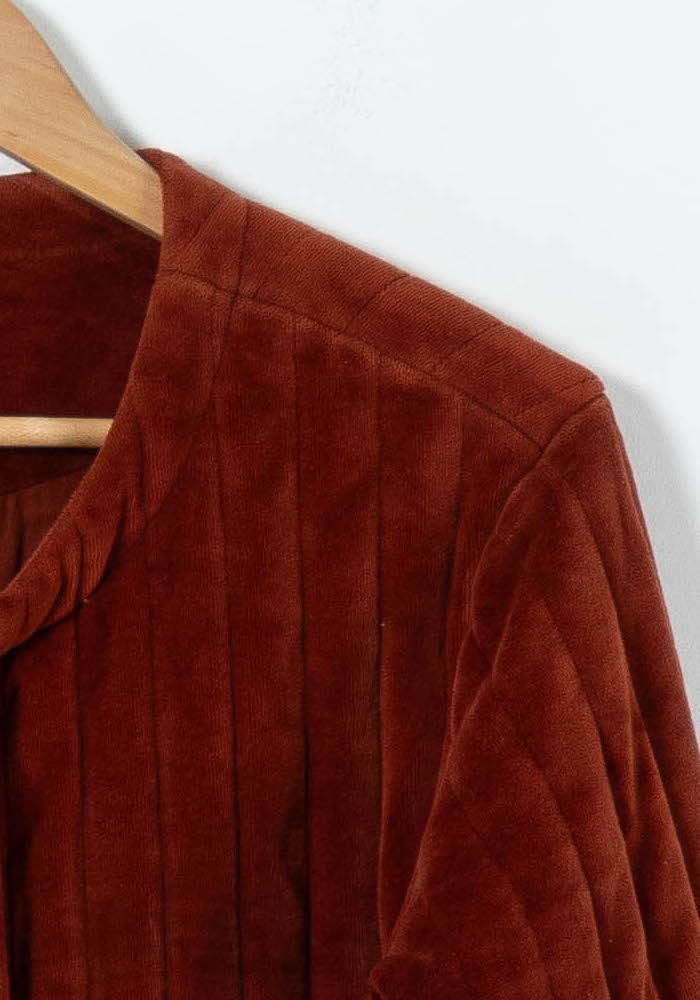Veste Matelassée Rouge - Taille M/38 de la marque Des petits hauts | PARAD92196 - Vendu par Paradigme - Image 3