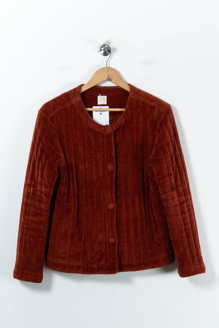 Veste Matelassée Rouge - Taille M/38 de la marque Des petits hauts | PARAD92196 - Vendu par Paradigme - Image 2