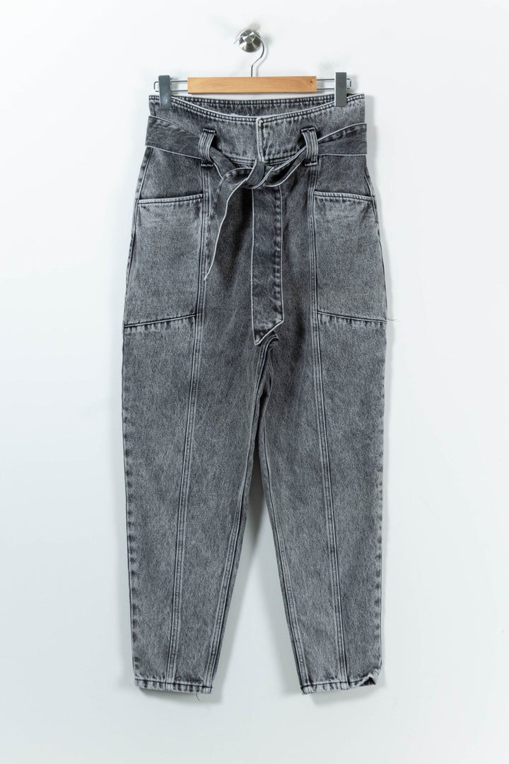 Jean Gris - Taille L/40 de la marque IRO | PARAD92203 - Vendu par Paradigme - Image 2