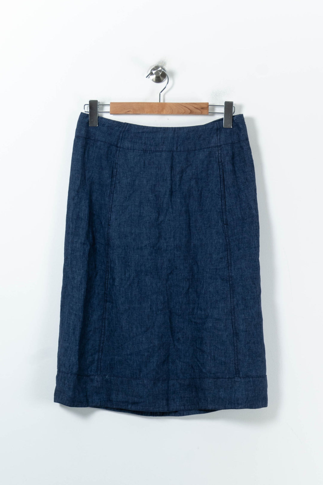 Jupe Midi Bleue - Taille L/40 de la marque Gerard Darel | PARAD92211 - Vendu par Paradigme - Image 2