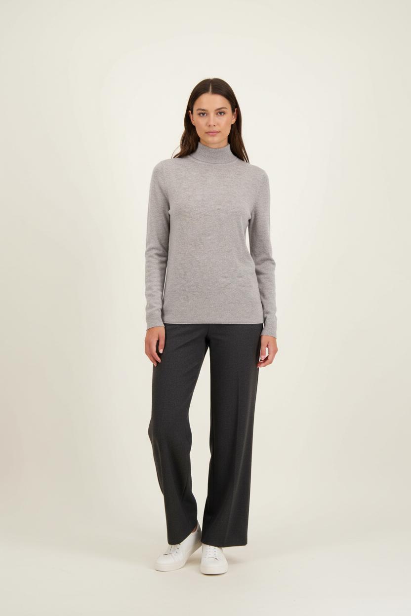 Pull Col Roulé Gris - Taille S/36 de la marque Karl Marc John | PARAD92212 - Vendu par Paradigme - Image 1