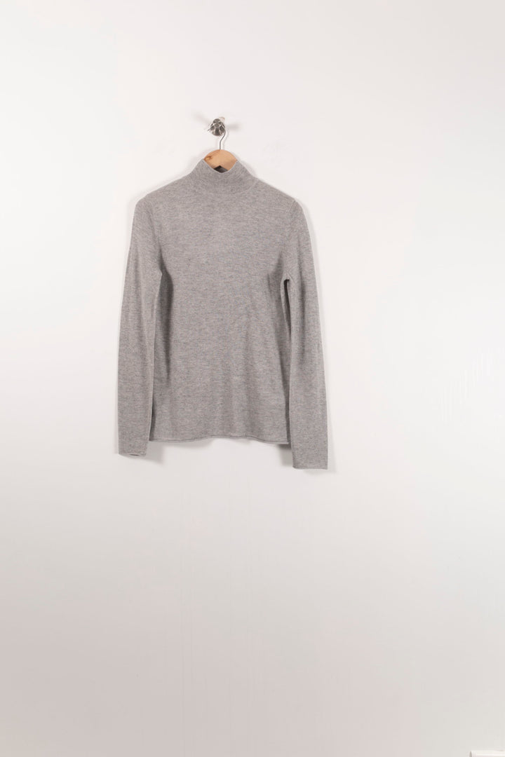 Pull Col Roulé Gris - Taille S/36 de la marque Karl Marc John | PARAD92212 - Vendu par Paradigme - Image 2