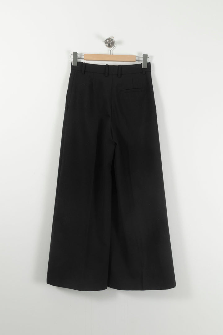 Pantalon Large Noir - Taille XS/34 de la marque Joseph | PARAD92215 - Vendu par Paradigme - Image 4