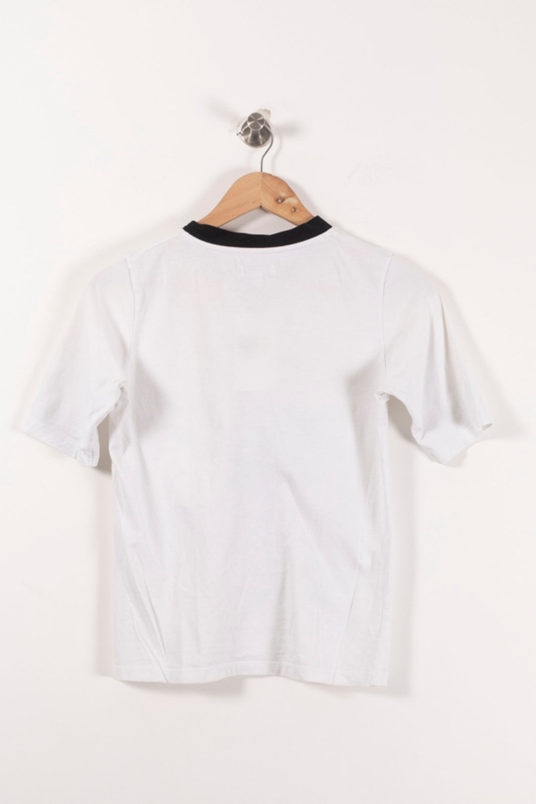 Tee-shirt Blanc et Noir - Taille S/36 de la marque Agnès b. | PARAD92216 - Vendu par Paradigme - Image 4