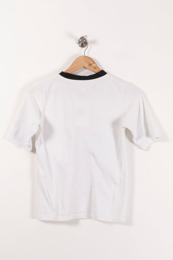 Tee-shirt Blanc et Noir - Taille S/36 de la marque Agnès b. | PARAD92216 - Vendu par Paradigme - Image 4