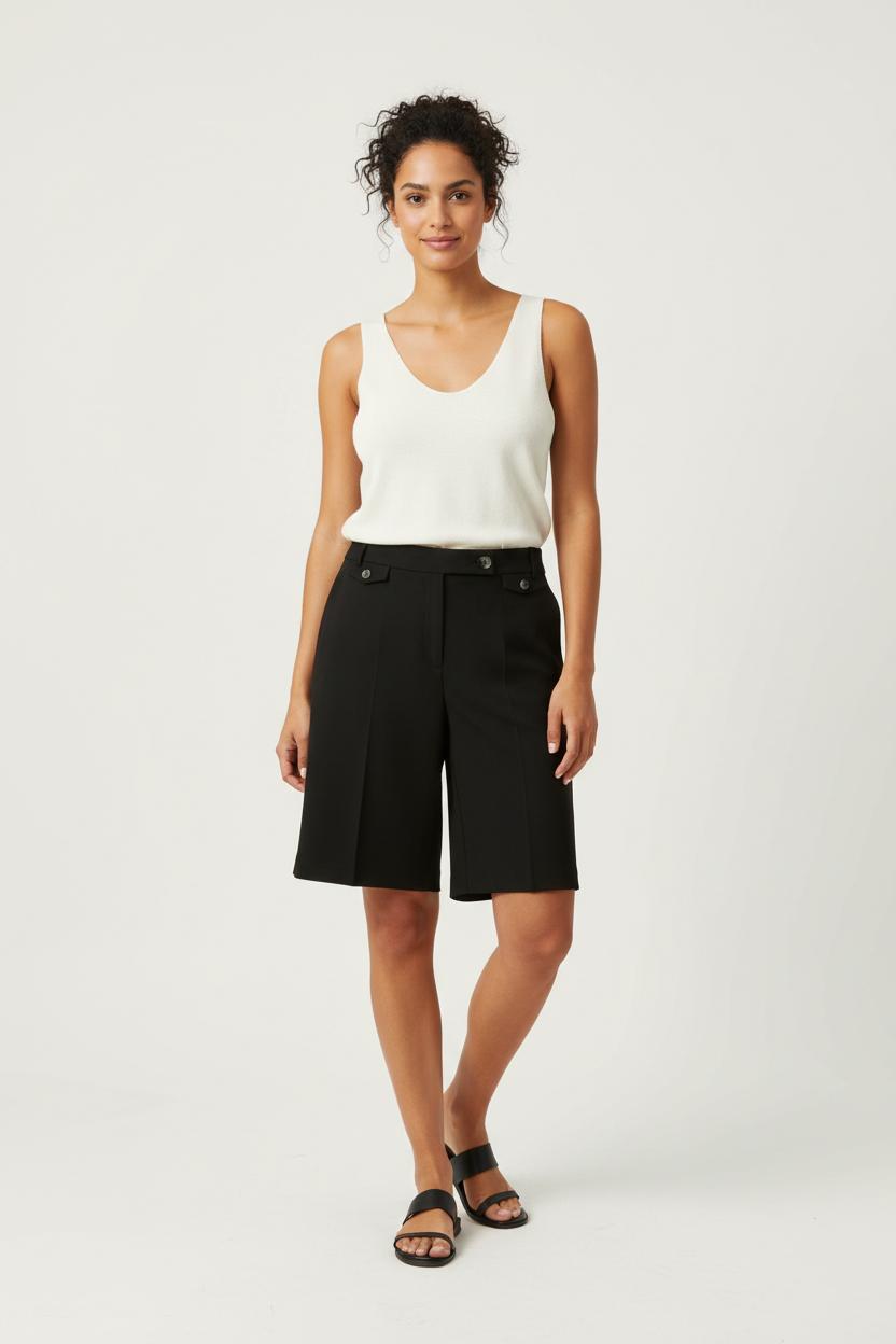 Short Noir - Taille XL/42 de la marque Caroll | PARAD92217 - Vendu par Paradigme - Image 1