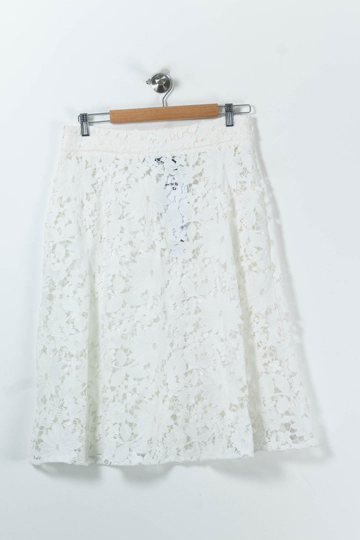 Jupe Midi Blanche - Taille XXL/44 de la marque Modetrotter | PARAD92219 - Vendu par Paradigme - Image 4