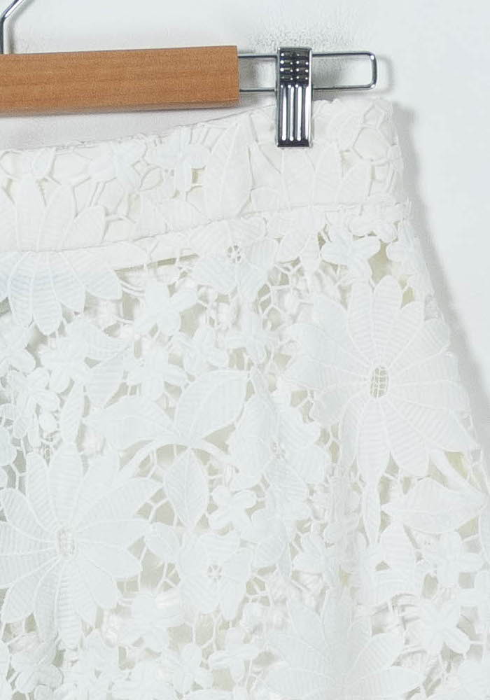 Jupe Midi Blanche - Taille XXL/44 de la marque Modetrotter | PARAD92219 - Vendu par Paradigme - Image 3