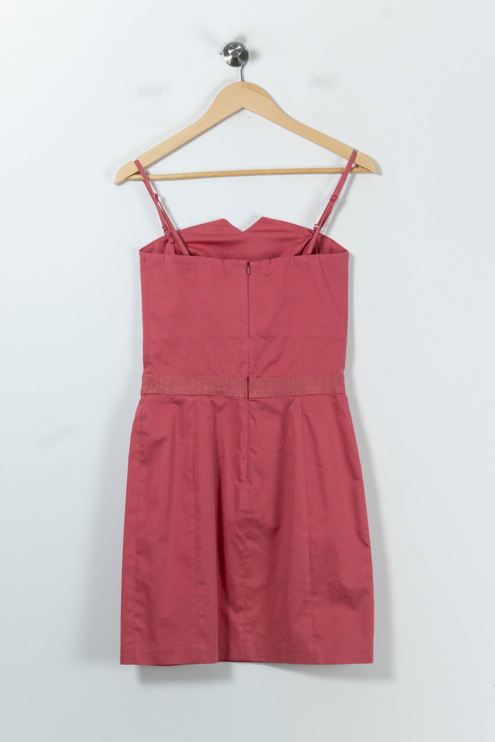 Robe Courte Rose - Taille S/36 de la marque Comptoir des Cotonniers | PARAD92229 - Vendu par Paradigme - Image 4