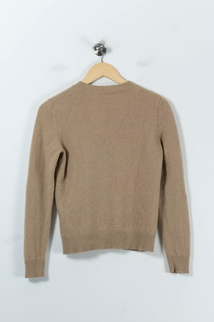 Pull Beige - Taille S/36 de la marque Weekend Max Mara | PARAD92233 - Vendu par Paradigme - Image 4