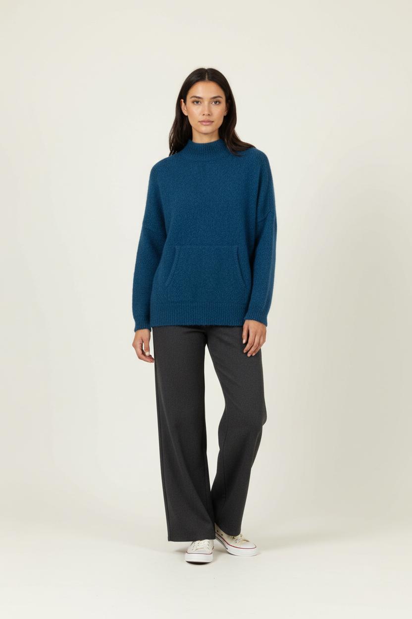 Pull Bleu - Taille XS/34 de la marque Des petits hauts | PARAD92235 - Vendu par Paradigme - Image 1