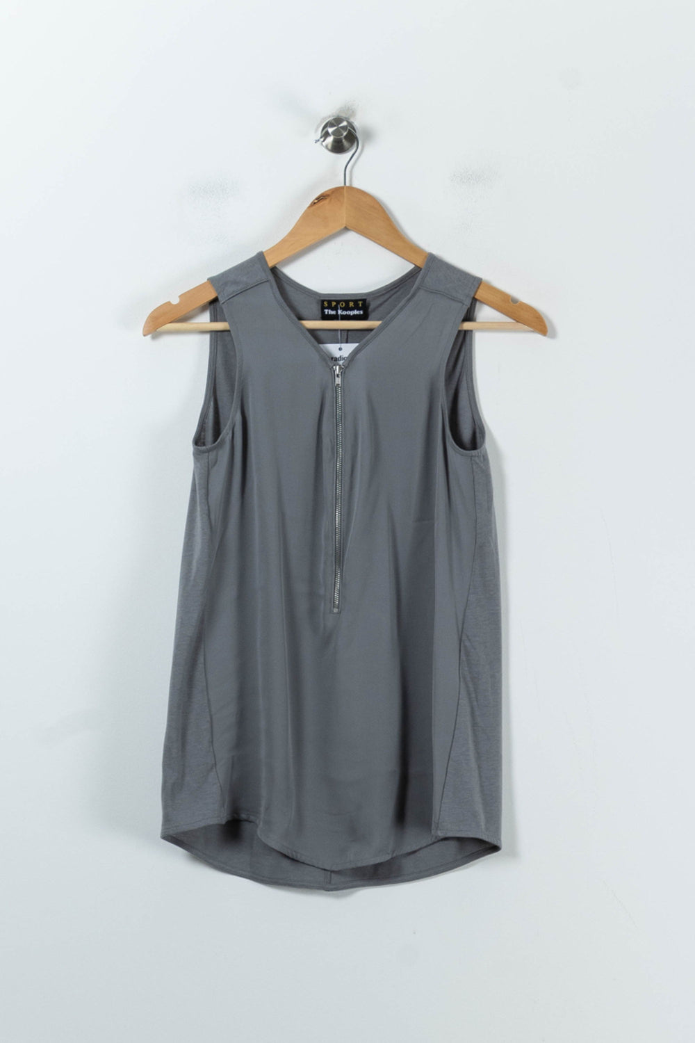 Débardeur Gris - Taille XS/34 de la marque The Kooples - Sport | PARAD92237 - Vendu par Paradigme - Image 2