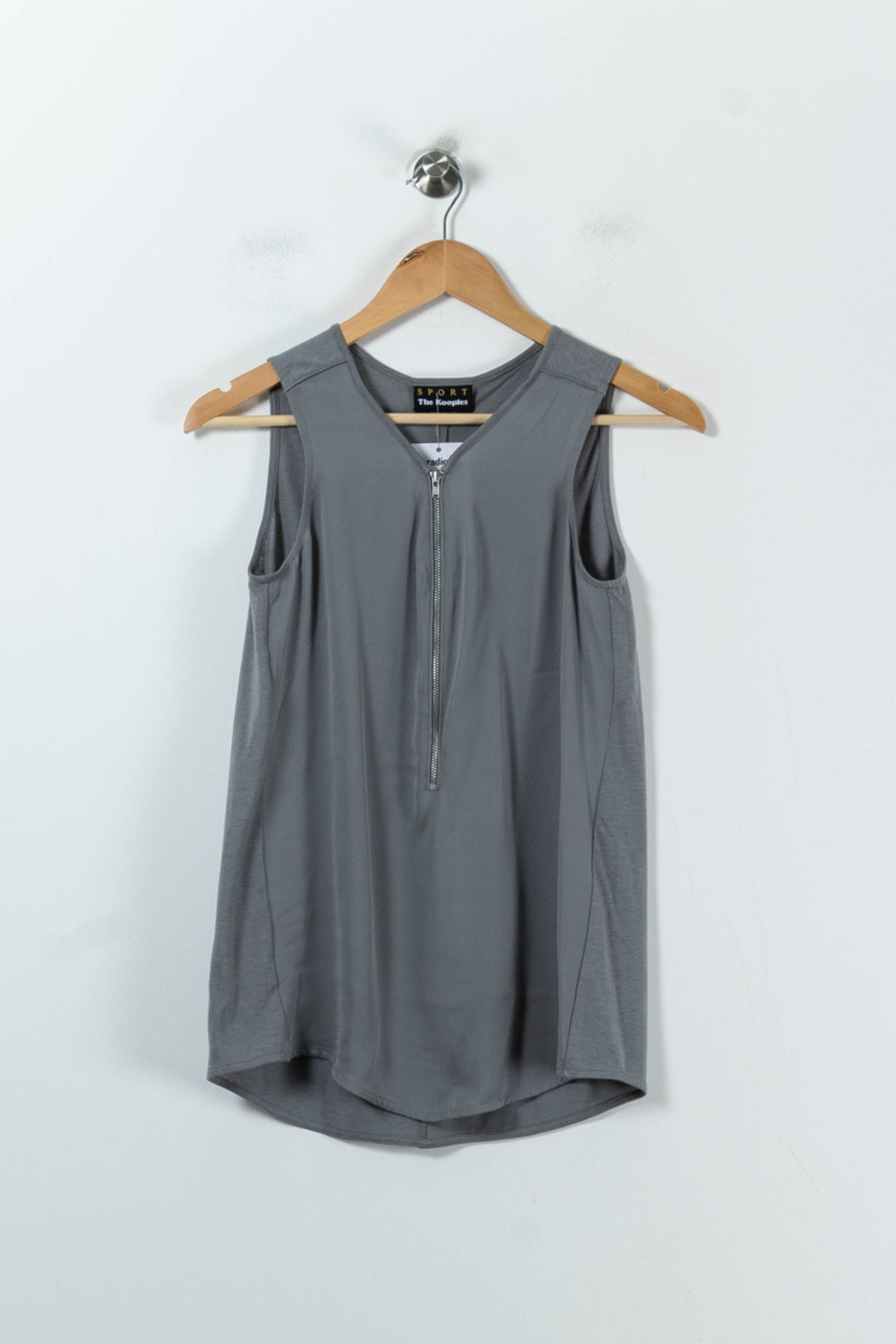 Débardeur Gris - Taille XS/34 de la marque The Kooples - Sport | PARAD92237 - Vendu par Paradigme - Image 2