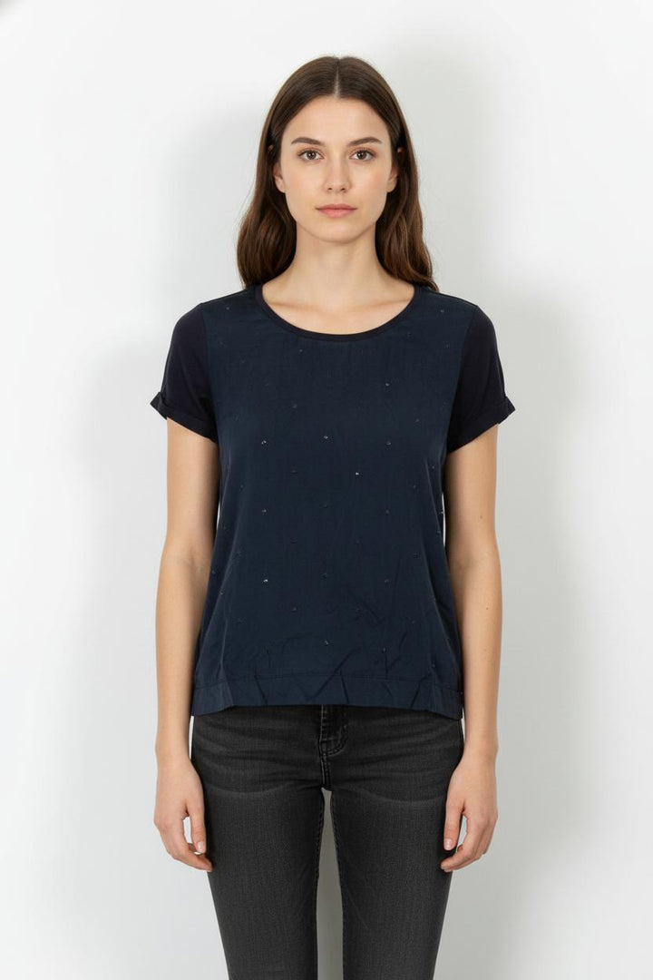 Tee-shirt Bleu - Taille S/36 de la marque Gerard Darel | PARAD92239 - Vendu par Paradigme - Image 1