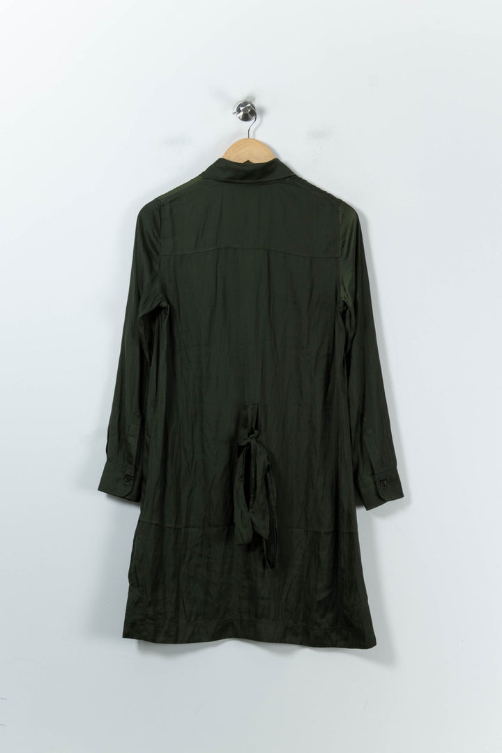 Robe Chemise Verte - Taille XS/34 de la marque Zadig&Voltaire | PARAD92244 - Vendu par Paradigme - Image 4