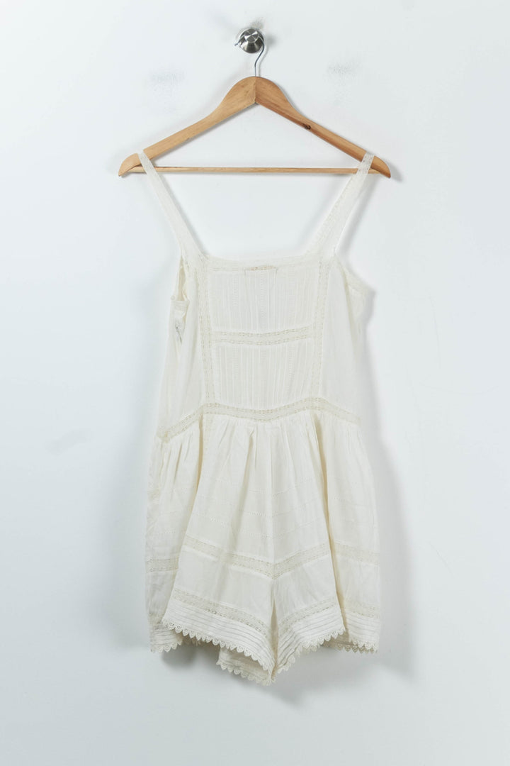Combishort Beige - Taille XS/34 de la marque Maje | PARAD92246 - Vendu par Paradigme - Image 4