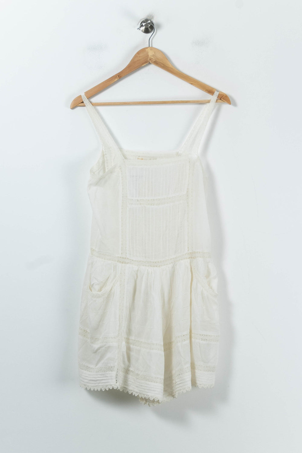 Combishort Beige - Taille XS/34 de la marque Maje | PARAD92246 - Vendu par Paradigme - Image 2
