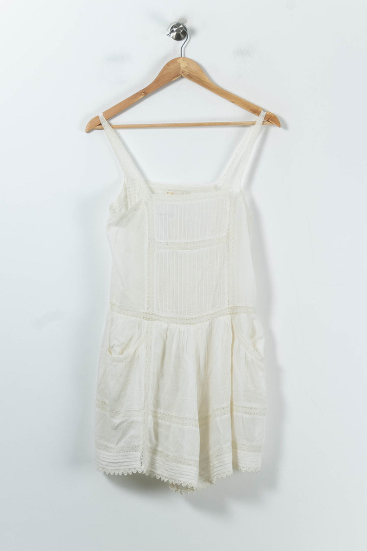 Combishort Beige - Taille XS/34 de la marque Maje | PARAD92246 - Vendu par Paradigme - Image 2